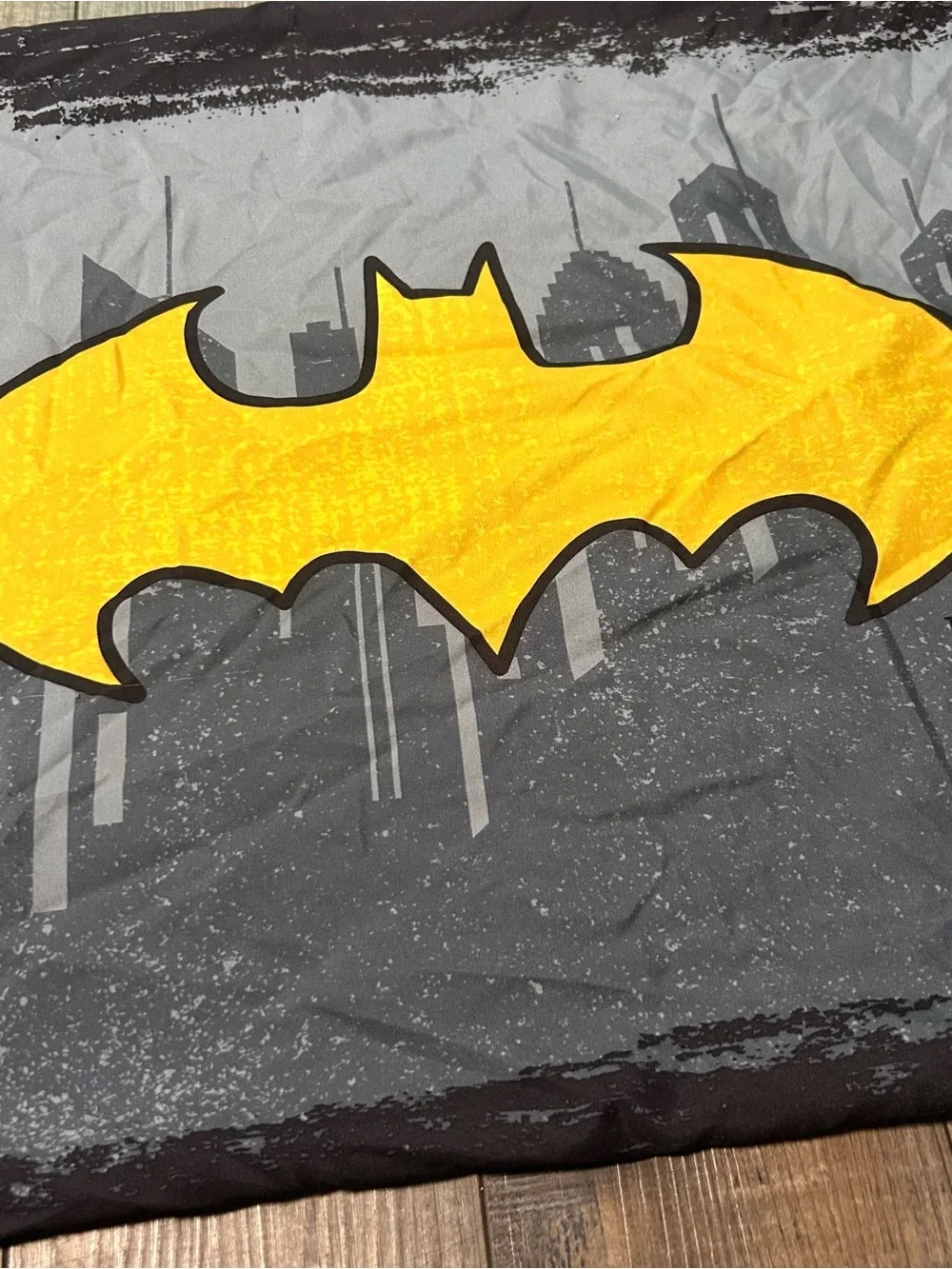 Batman Dc Comics Pillow Case Single Twin Pillowcase Blue Bat Man Standard